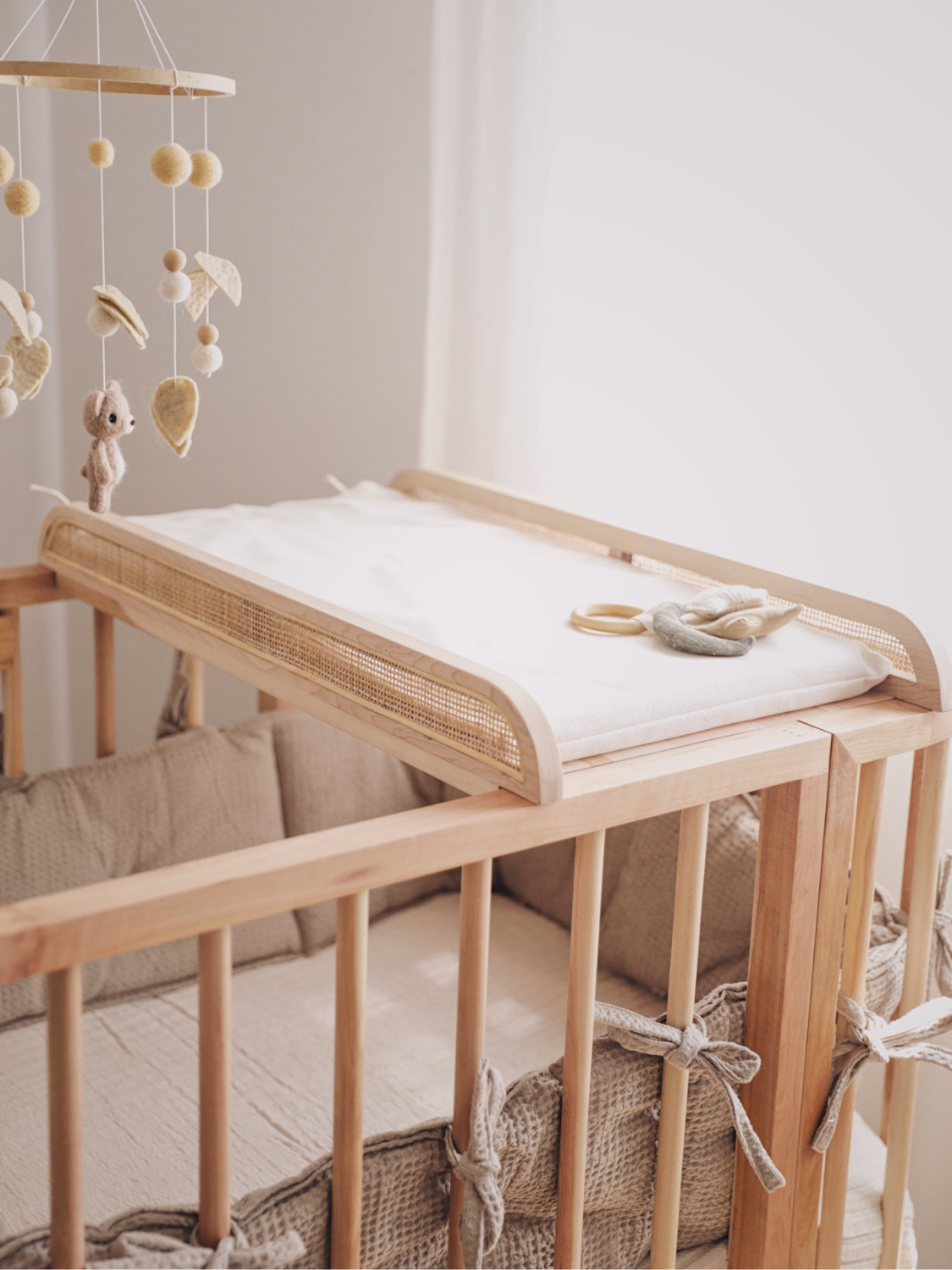Cambiador bebé - xo-inmyroom colección madera sostenible